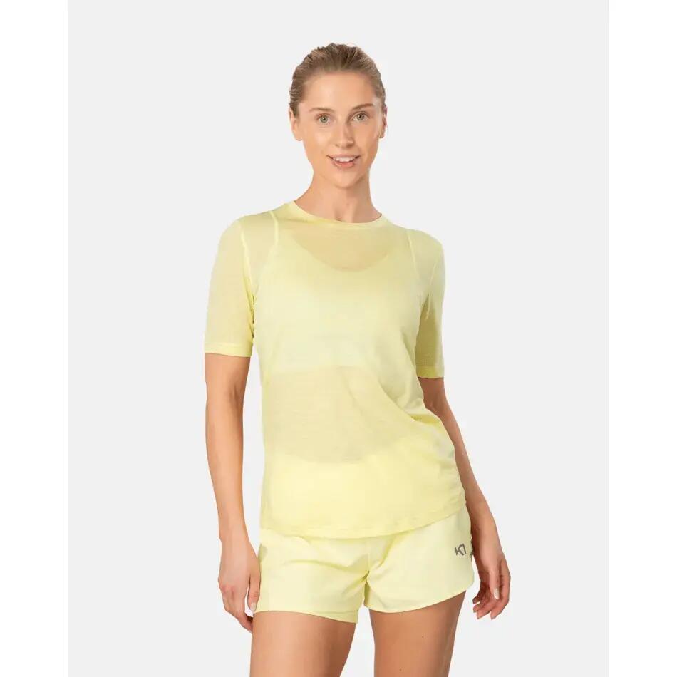 Embla Wool Tee - mellow yellow 3/5