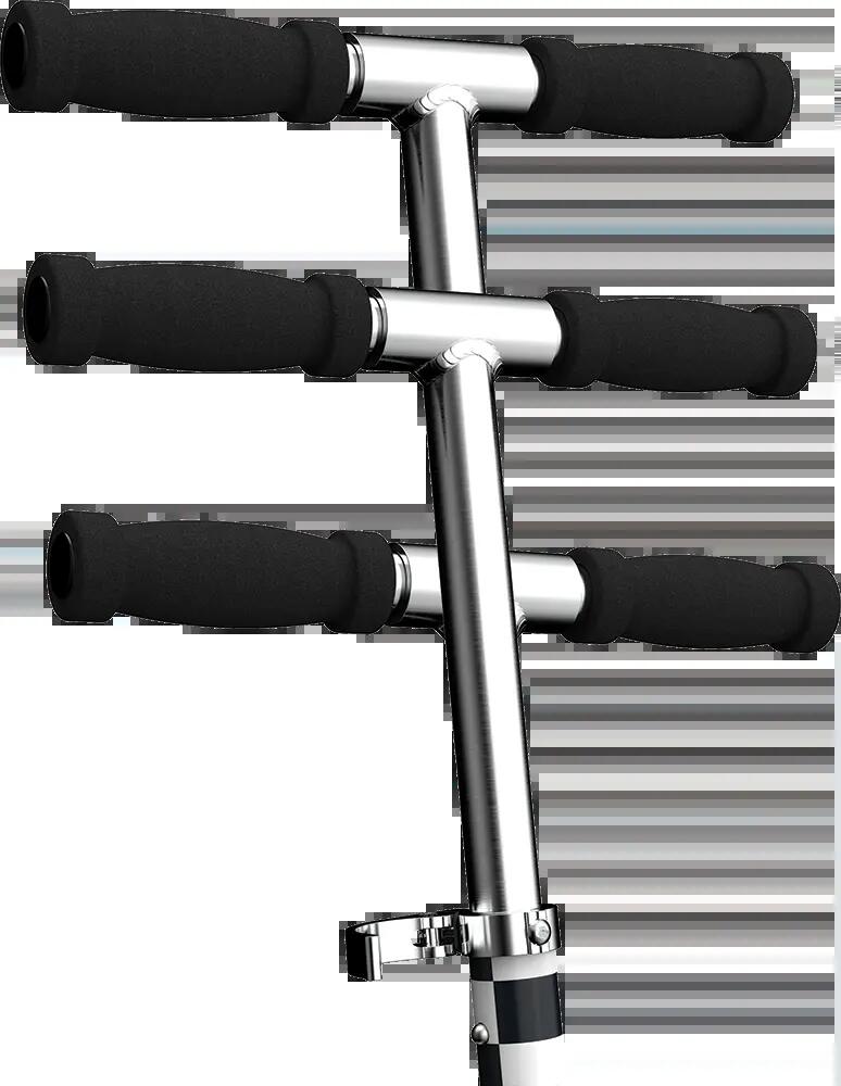A SPECIAL EDITION SCOOTER - CHECKED OUT - Step voor kinderen - Zwart/Wit 7/7