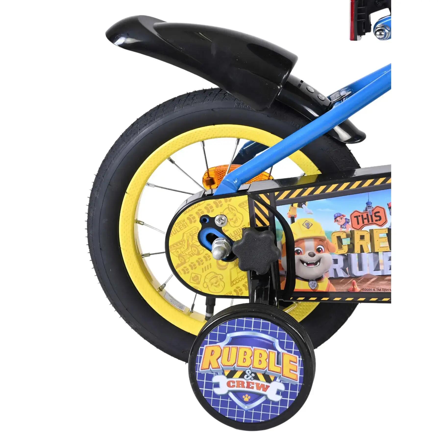 Rubble & Crew bicicletta per bambini 12 pollici blu per ragazzi 2/5