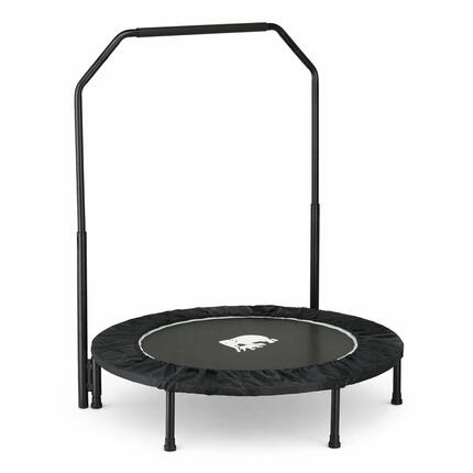 Deryan Trampoline de Fitness Pliable 100 cm - Avec Poignée - Noir