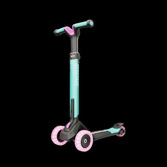 Trottinette pour Enfants, 2+ Ans, Pliable, LED, Nexo Menthe