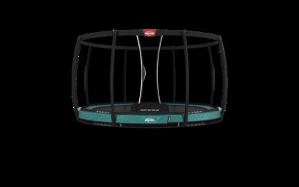 Trampoline Champion InGround 430 + Filet Séc. Deluxe Gris