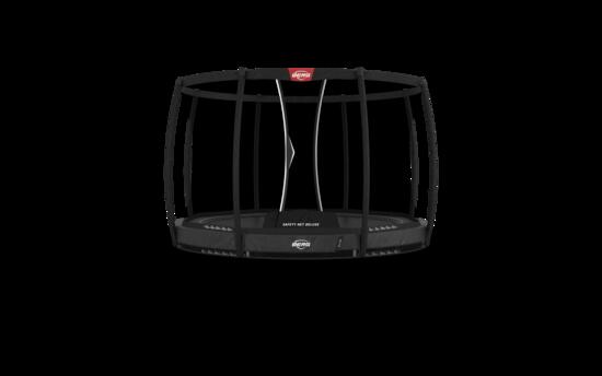 Trampoline Elite InGround 330 + Filet Séc. Deluxe Gris