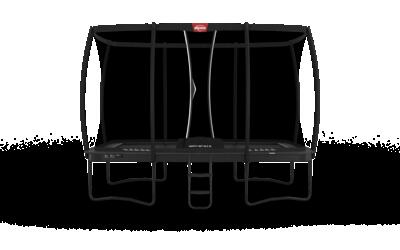 Trampolino Ultim Champion Regular 330 + Rete Sic. Deluxe Grigio