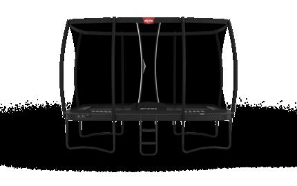 Trampoline Ultim Champion Regular 330 + Filet Séc. Deluxe Gris
