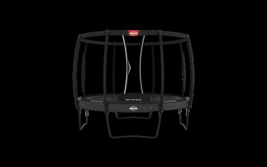 Trampoline Elite Regular 330 + Filet Séc. Deluxe Gris