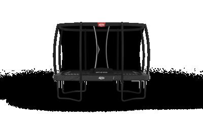 Trampolino Ultim Champion Regular 330 + Rete Sic. Deluxe Grigio