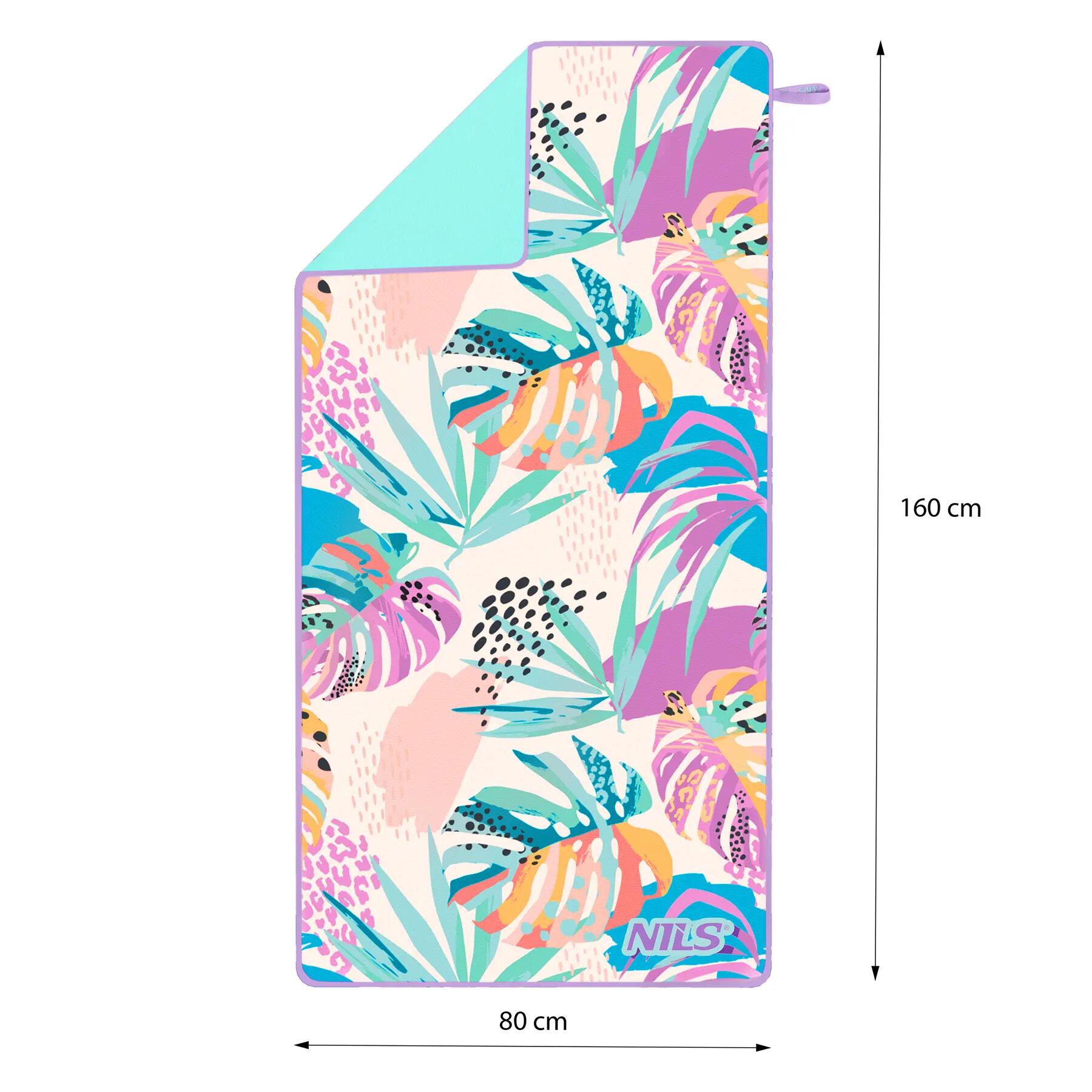 Serviette microfibre compacte 160 × 80 cm  NILS CAMP NCR14 6/8