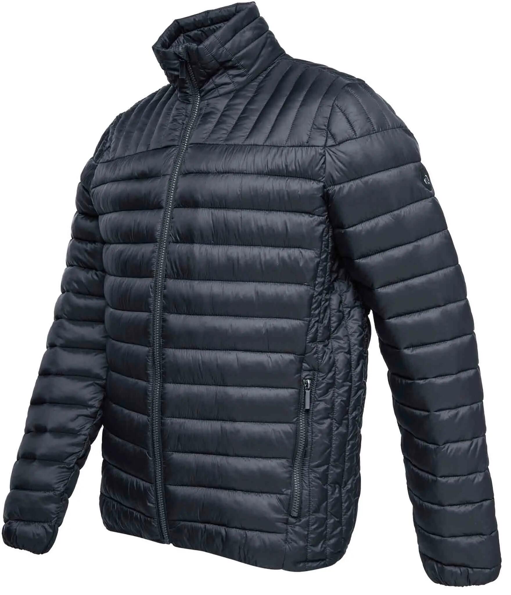 Pánská prošívaná bunda Loap Irvam Black 2/6