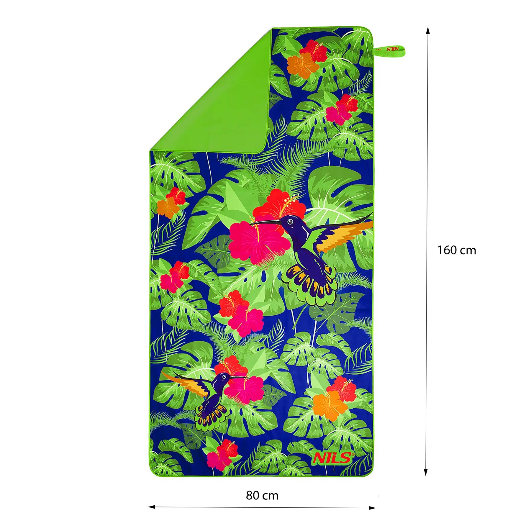 Serviette microfibre compacte 160 × 80 cm  NILS CAMP NCR14 6/8