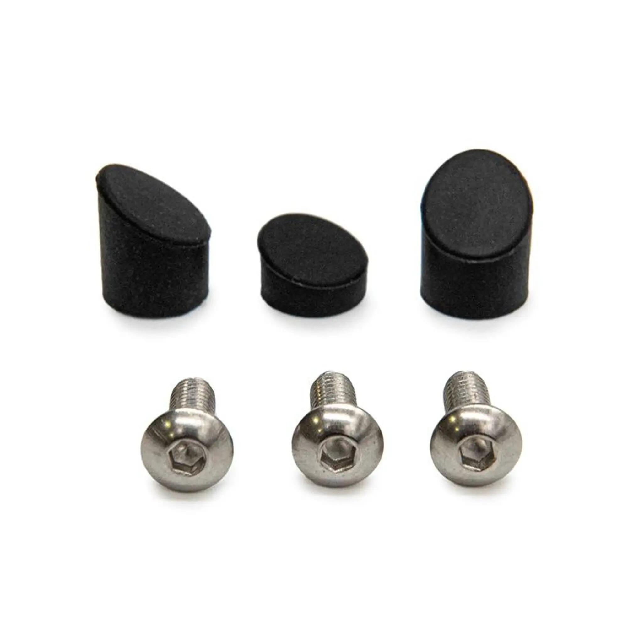 Tapón negro para guardabarros trasero GX1.0 Xiaomi - 5uds 2/3