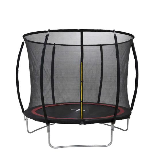 Trampolina ogrodowa Dunlop Premium Fi 244cm z siatką wewnętrzną