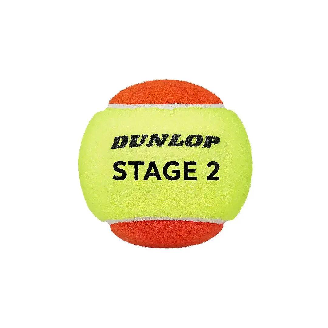 Piłki tenisowe metodyczne Dunlop Stage 2 - 3 szt 3/3