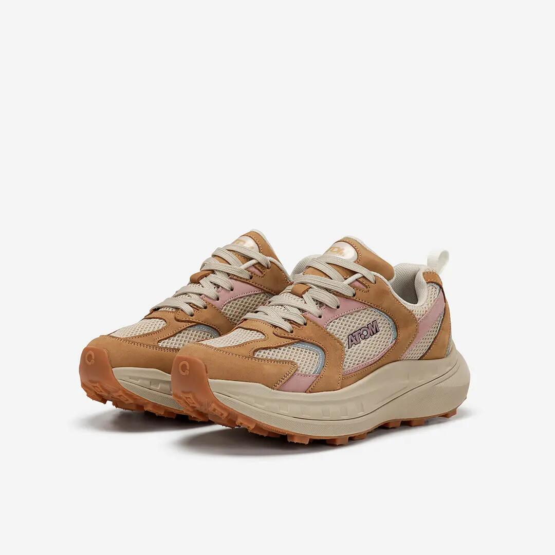 Scarpa Sportiva  Donna Mesh ATOM AT198 VENTURE-MAX NOBUCK NUDE 6/7