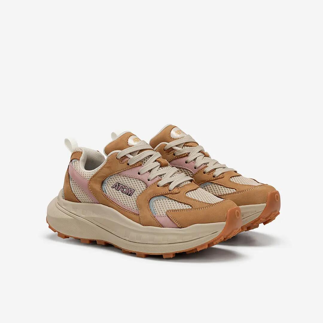 Scarpa Sportiva  Donna Mesh ATOM AT198 VENTURE-MAX NOBUCK NUDE 5/7
