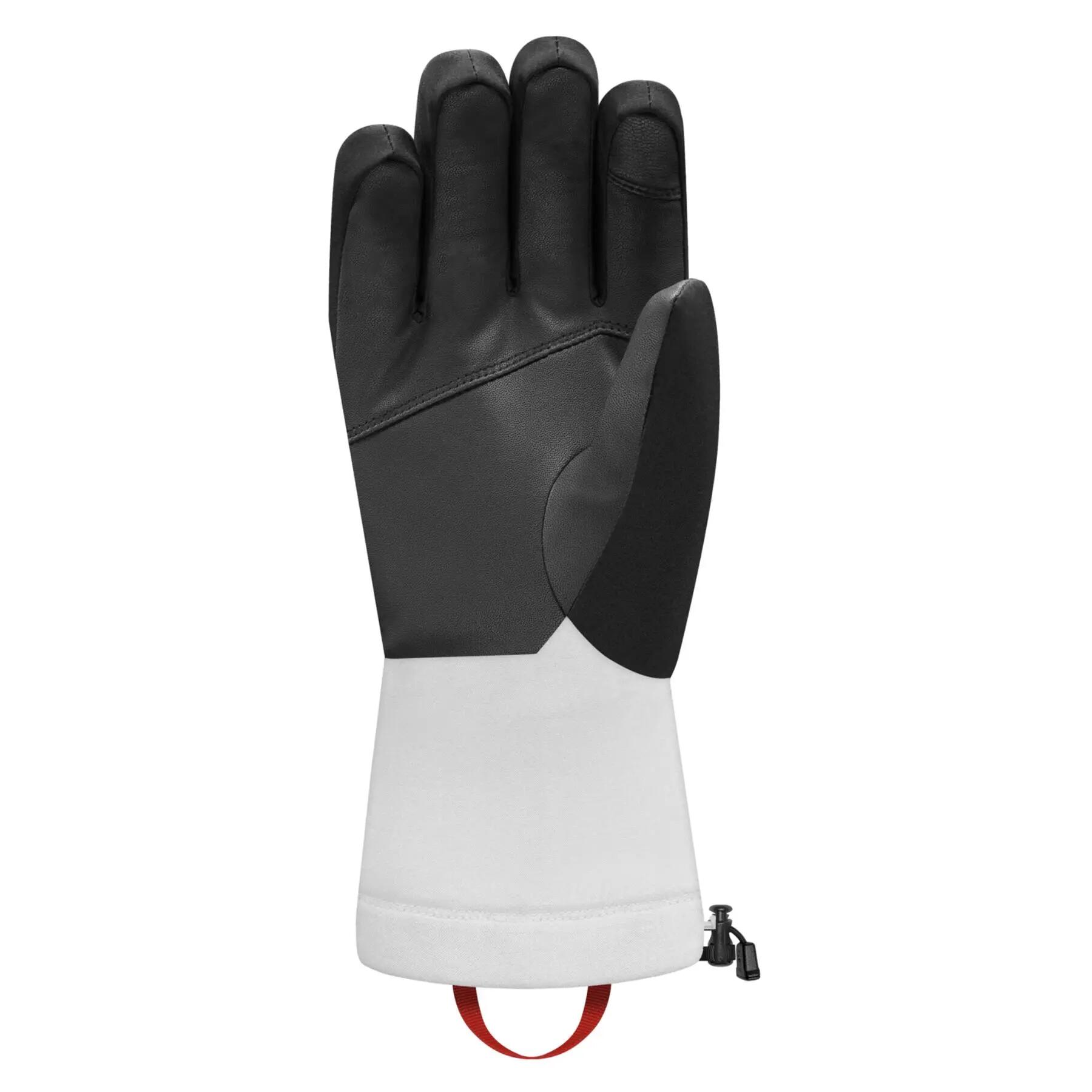 Gants Longs Aloma 6 Noir/Blanc 3/4