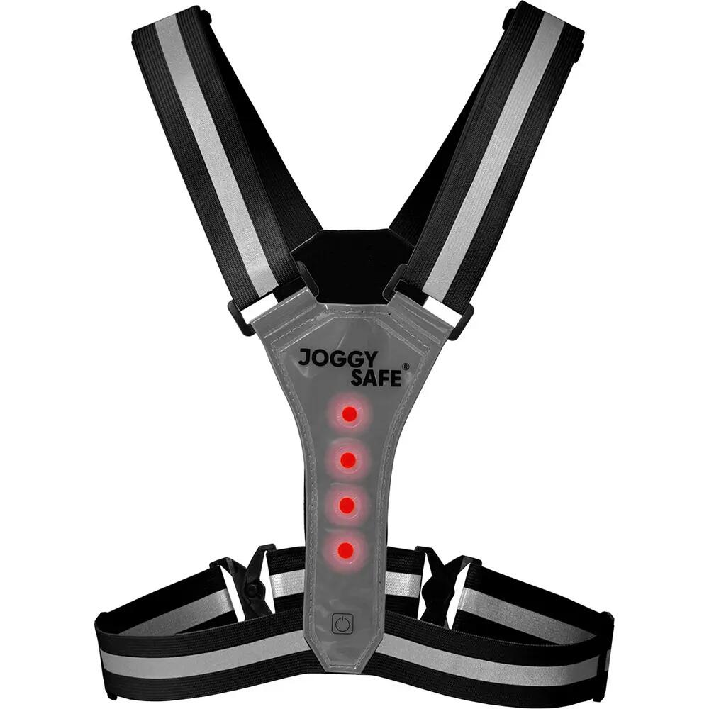 Joggy Safe Gilet de course avec éclairage Anthracite 3/3