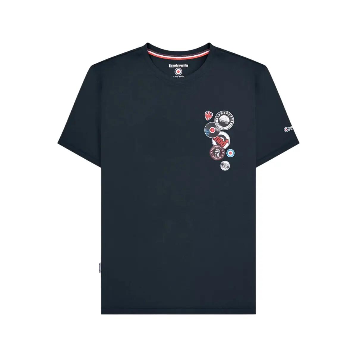 Lambretta Mens Badge T-Shirt
