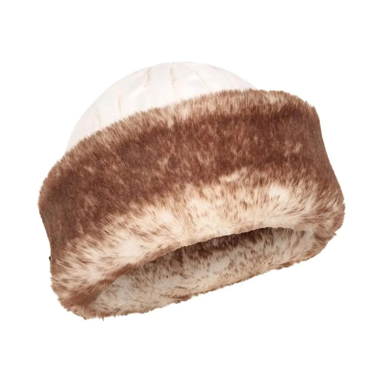 Mountain Warehouse Womens/Ladies Faux Fur Winter Hat