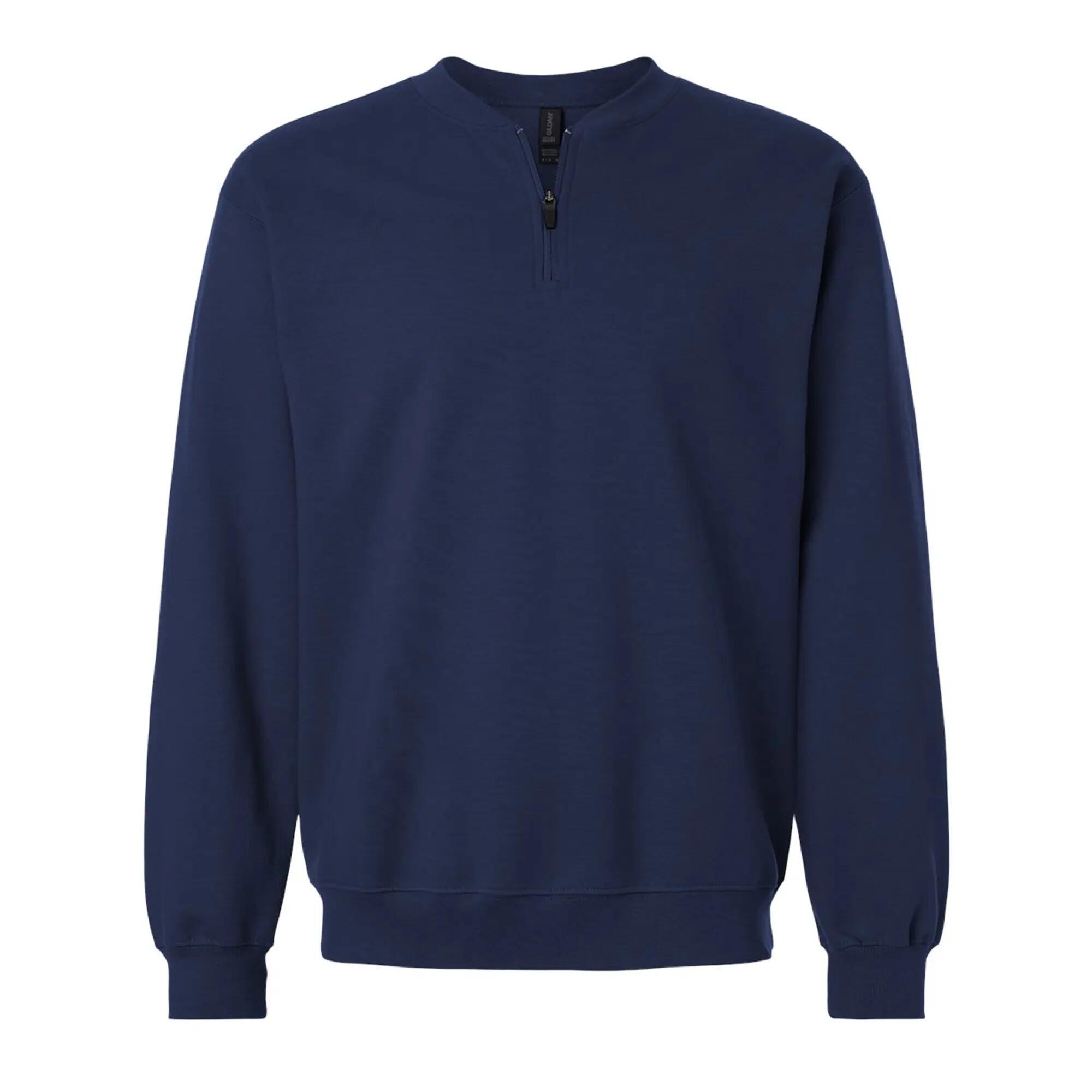 Gildan Unisex Adult Softstyle Midweight Quarter Zip Sweatshirt
