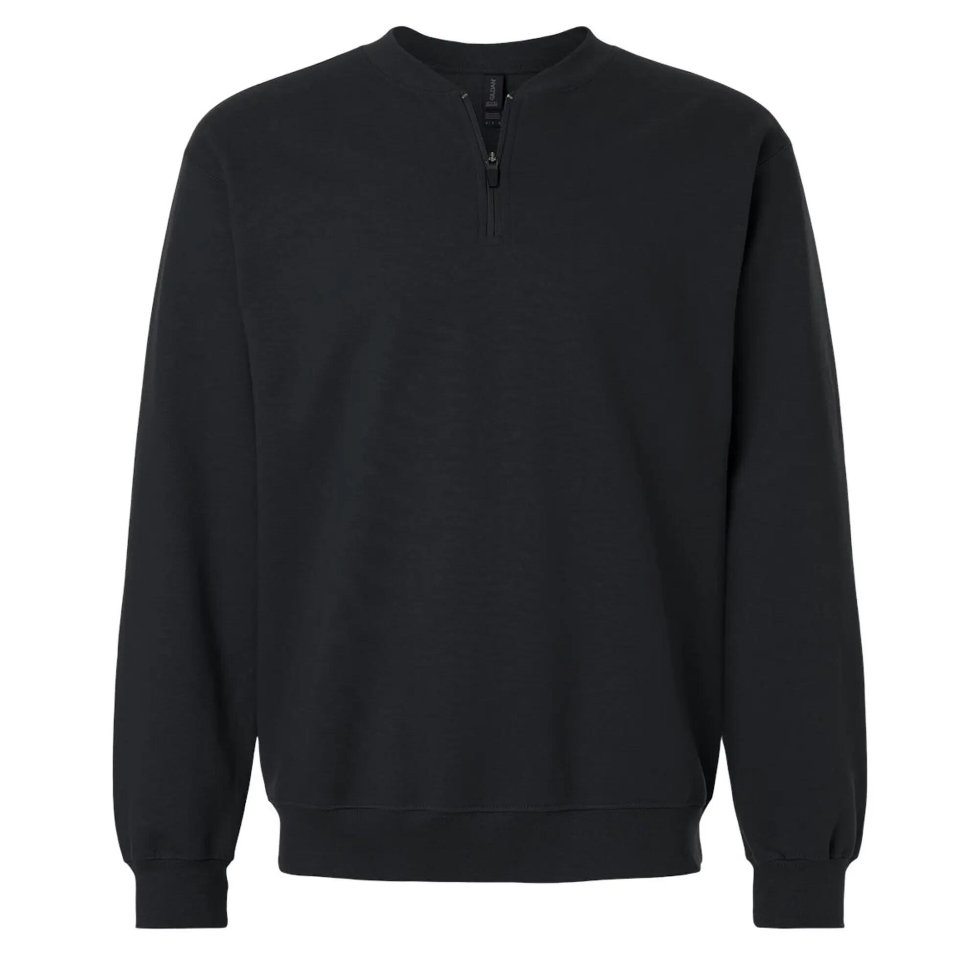 Gildan Unisex Adult Softstyle Midweight Quarter Zip Sweatshirt