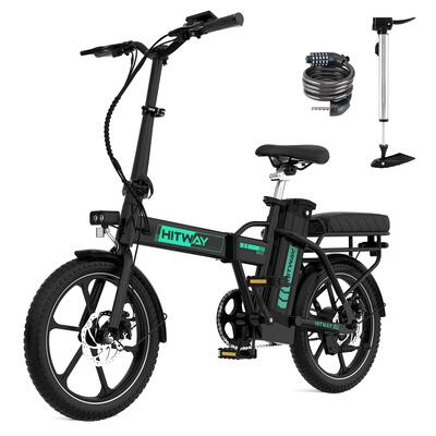 Bici elettrica pieghevole 16" batteria 468Wh BK5SL