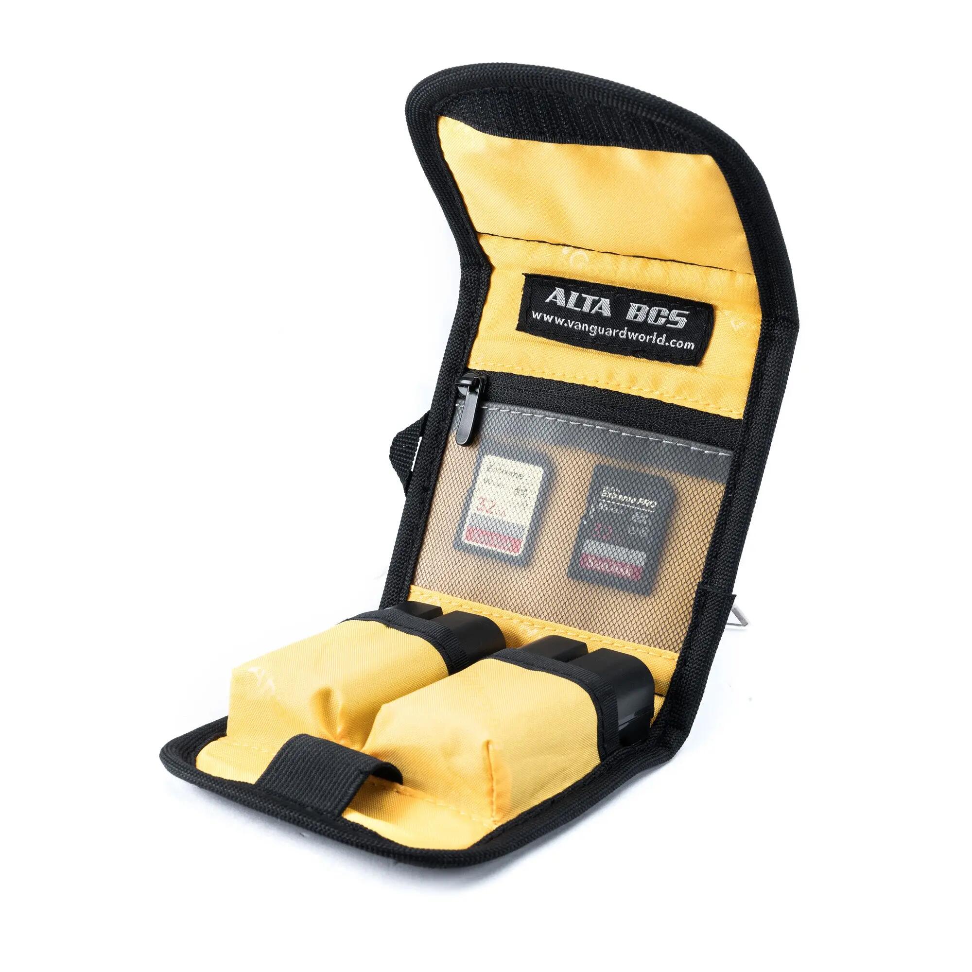 Funda 2 baterías memorias y filtro Vanguard Alta BCS 7/7