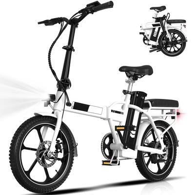 Bici elettrica pieghevole 16" batteria 432Wh BK5S