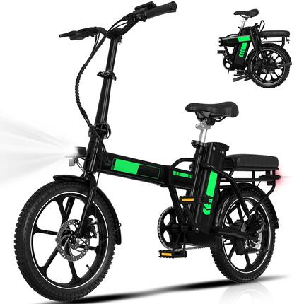 Vélo électrique pliant 16" batterie 36V 12Ah BK5S