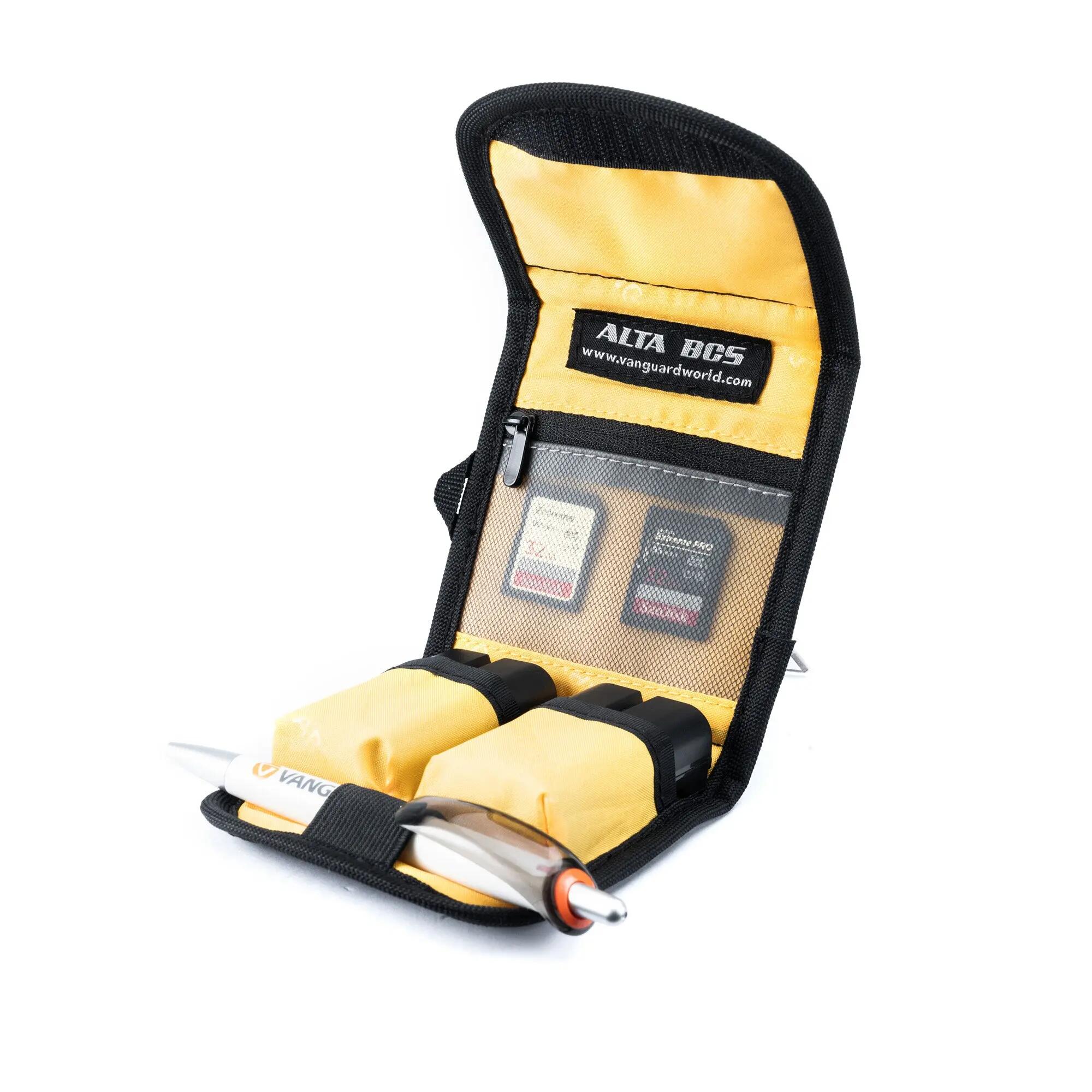 Funda 2 baterías memorias y filtro Vanguard Alta BCS 6/7