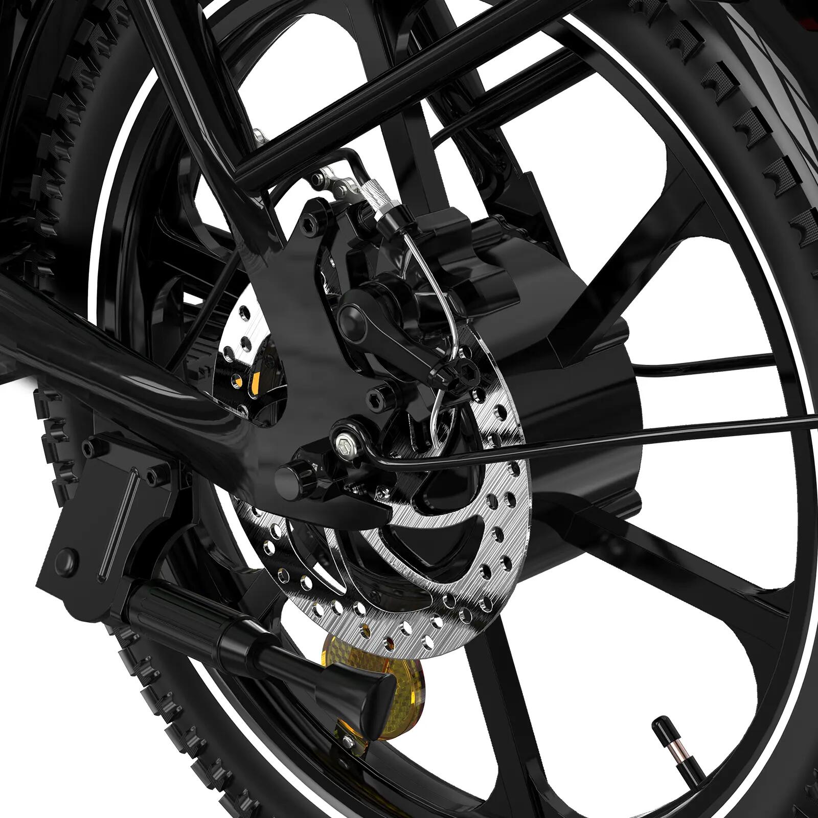 Bicicleta eléctrica plegable 16", batería 432Wh BK5S 6/7