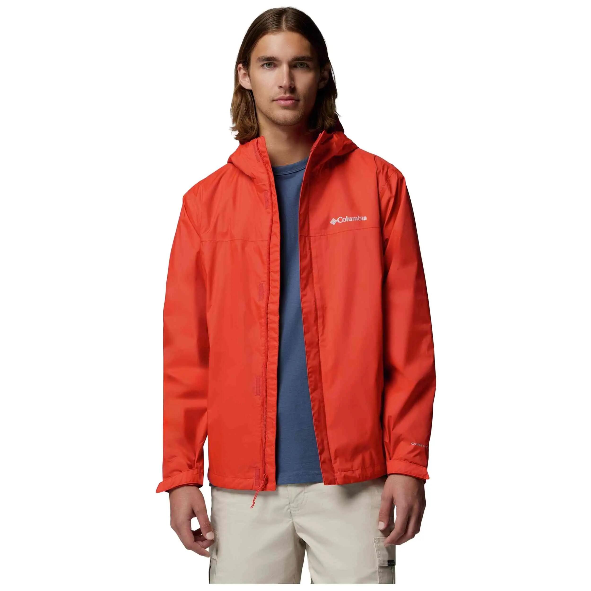 Impermeabile Columbia modello Chaqueta con capucha Columbia Watertigh per uomini 4/7