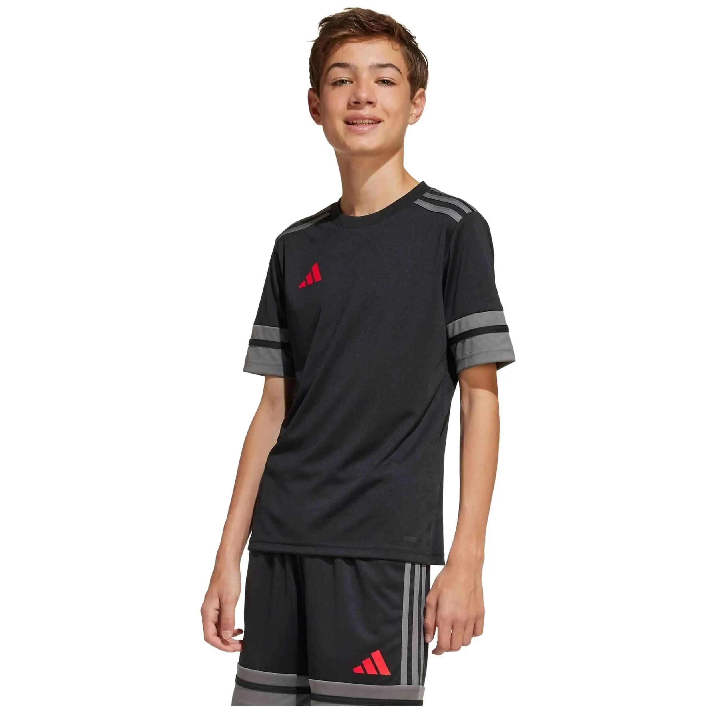 Maglia a maniche corte Adidas modello SQUA25 JSY Y per unisex ragazzi 3/6