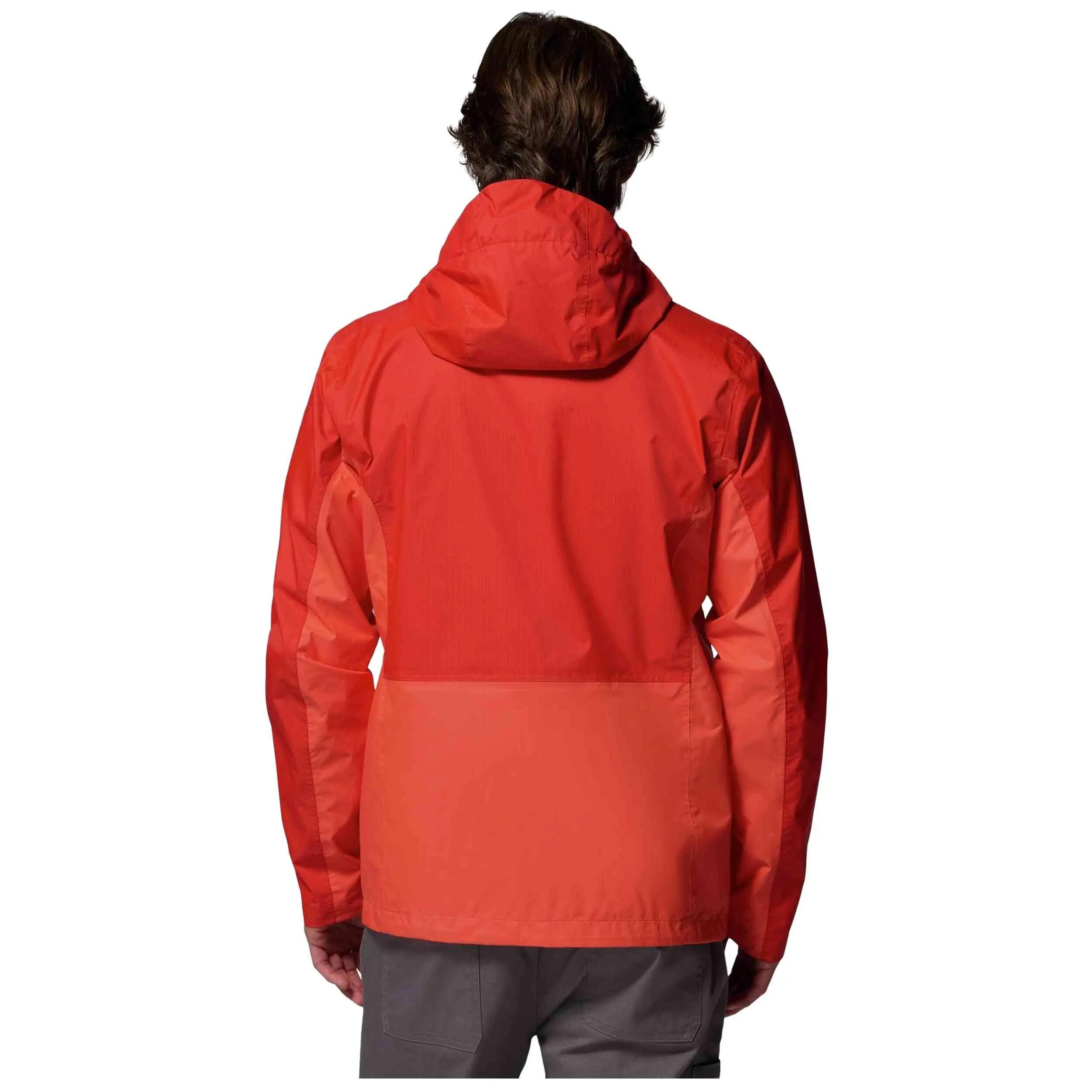 Capa de chuva Columbia modelo Chaqueta con capucha Columbia Pouring A para homem 3/7