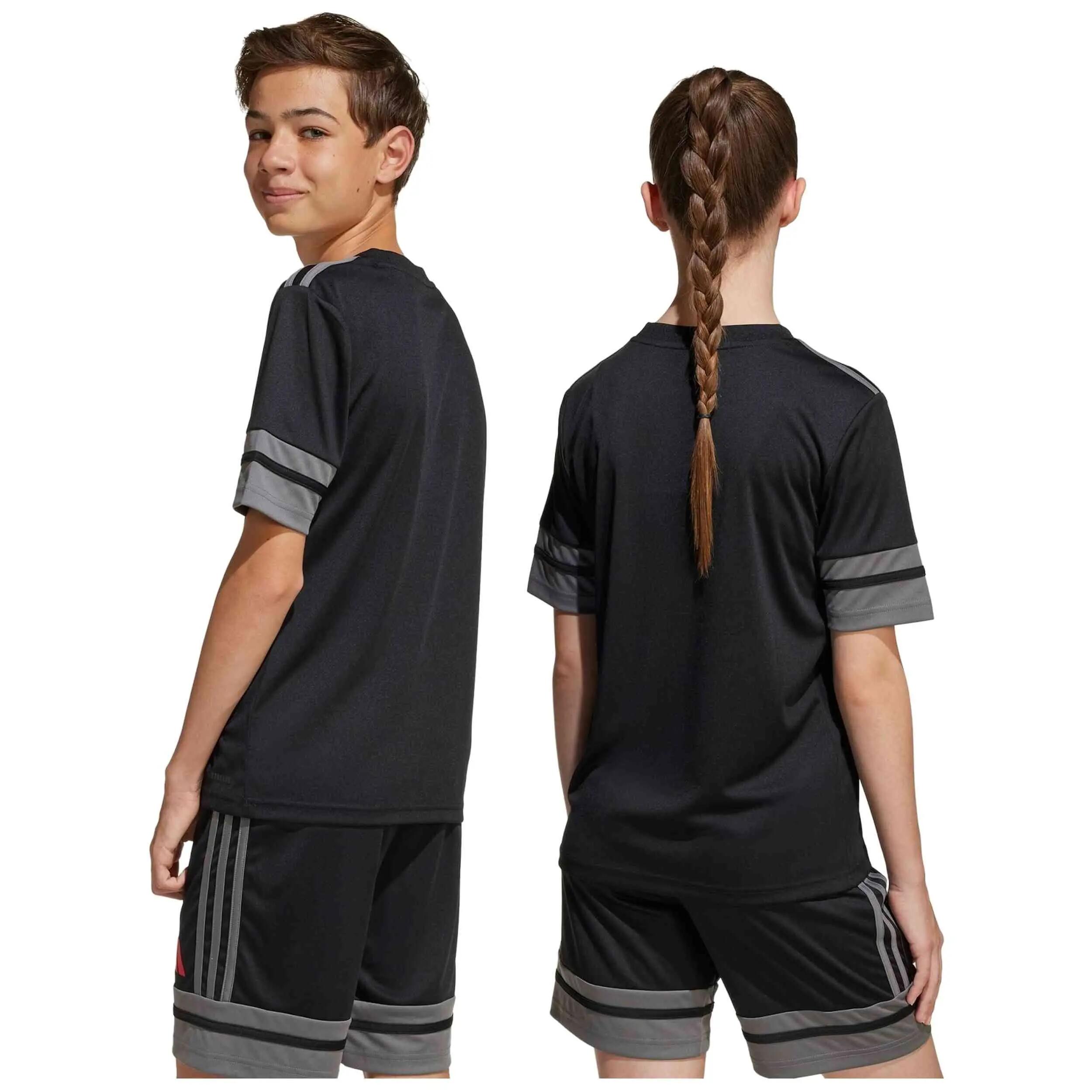 Maglia a maniche corte Adidas modello SQUA25 JSY Y per unisex ragazzi 2/6