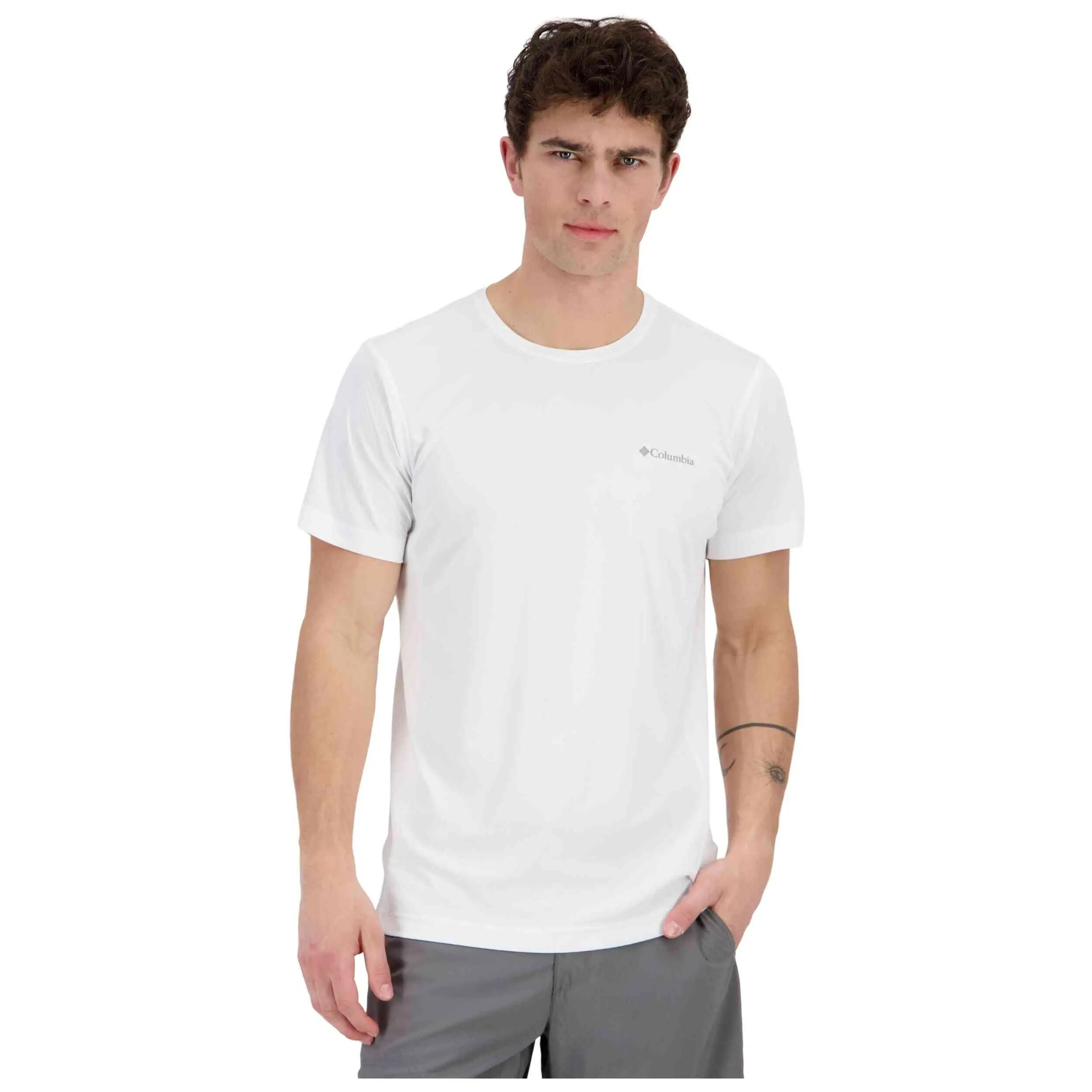 Maglia a maniche corte Columbia modello Zero Rules Light per uomini 1/7