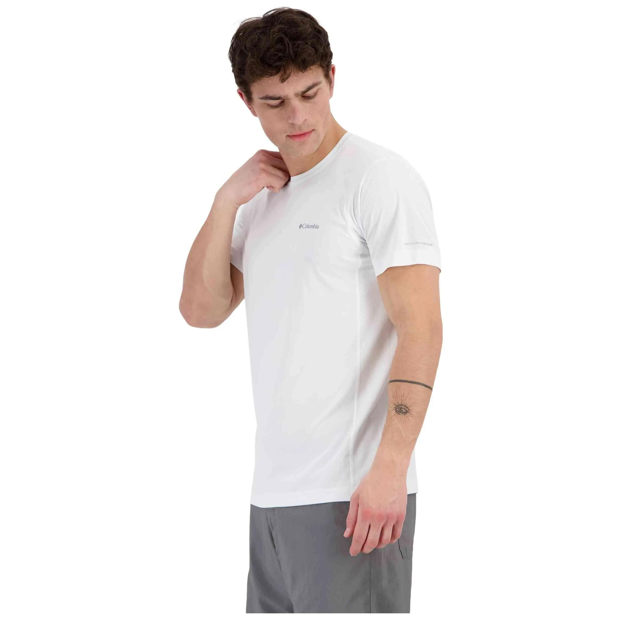 Maglia a maniche corte Columbia modello Zero Rules Light per uomini 3/7