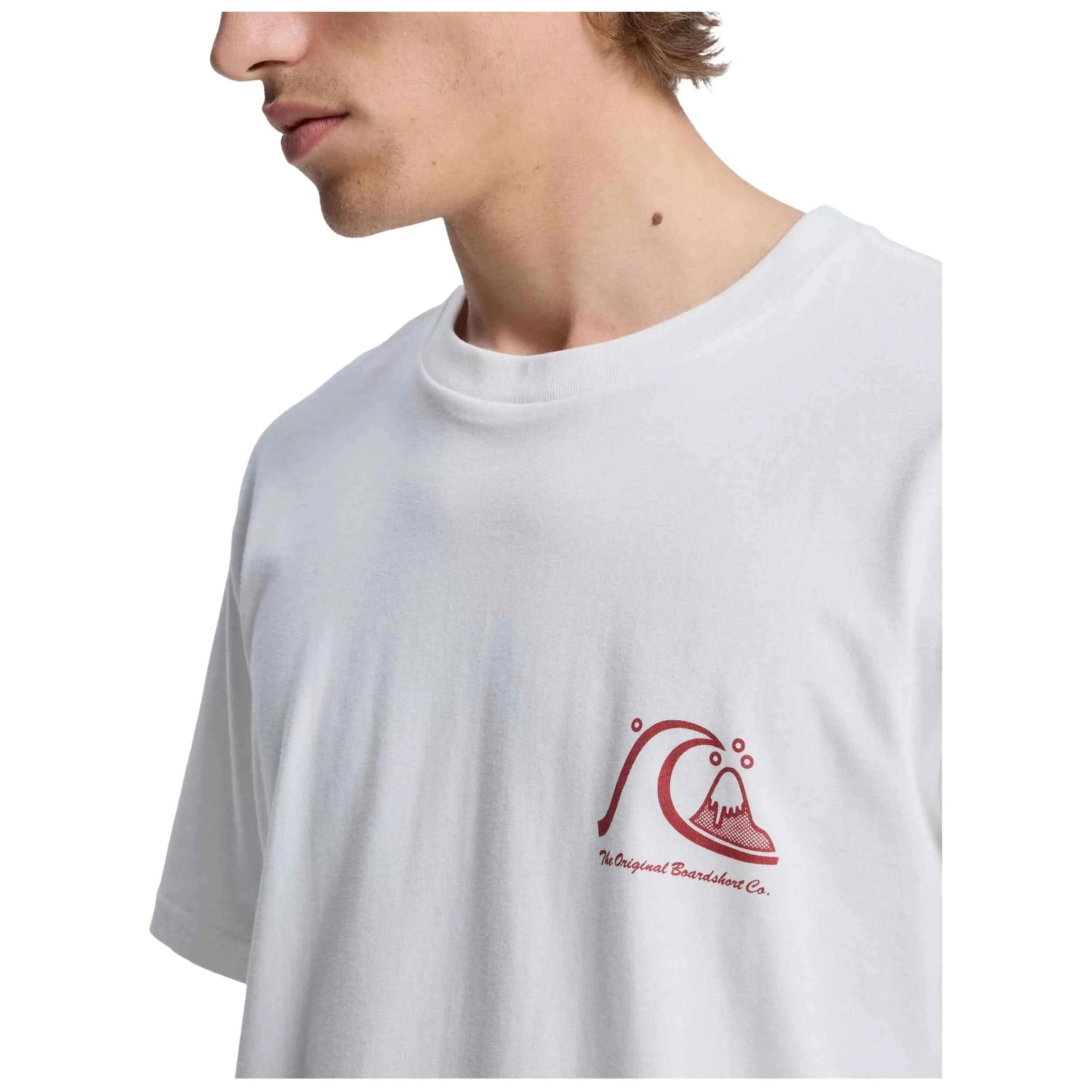 T-shirt Quiksilver modelo Evo Original para homem 5/5