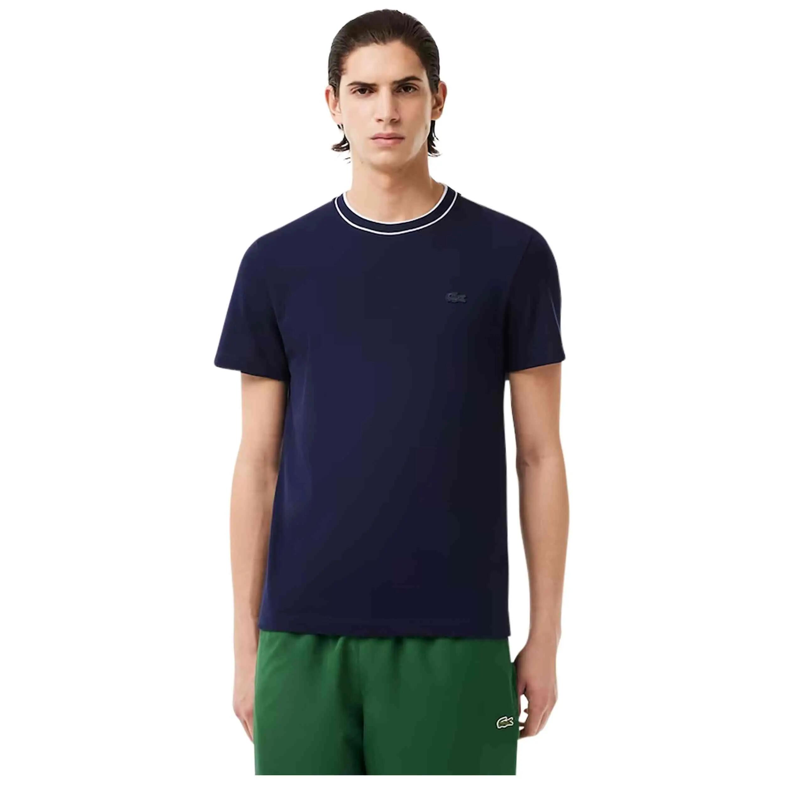 Maglia a maniche corte Lacoste modello TH8174 per uomini 2/4