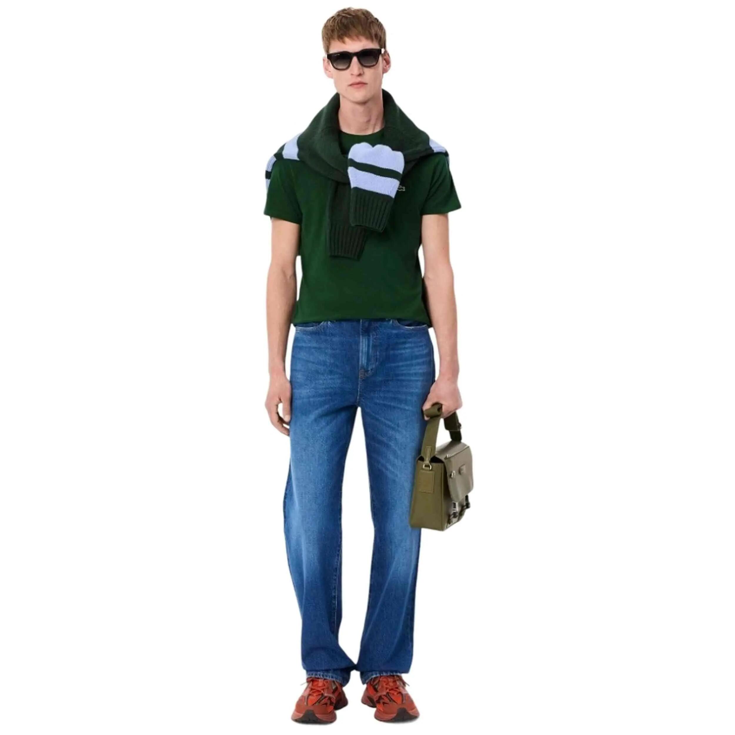 Camiseta de manga corta Lacoste modelo Camiseta Lacoste Pima manga c para hombre 4/7