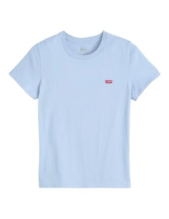 T-shirt für Damen Levis Perfect Blau.