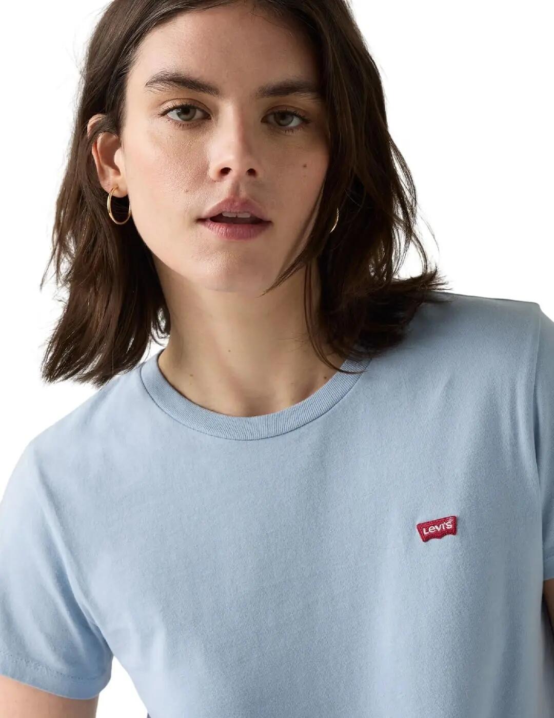 T-shirt für Damen Levis Perfect Blau. 5/6