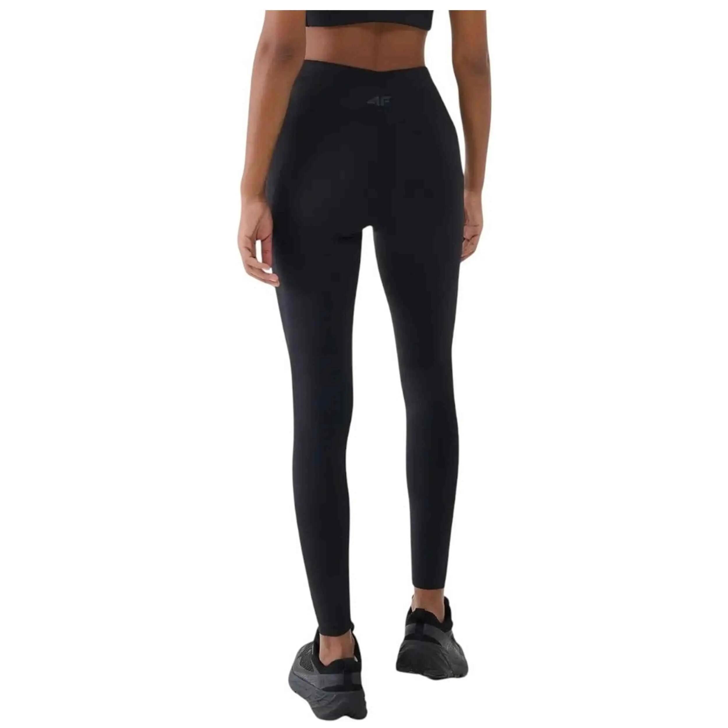 Leggings femininos 4F FNK - corte slim e cintura alta 4/5