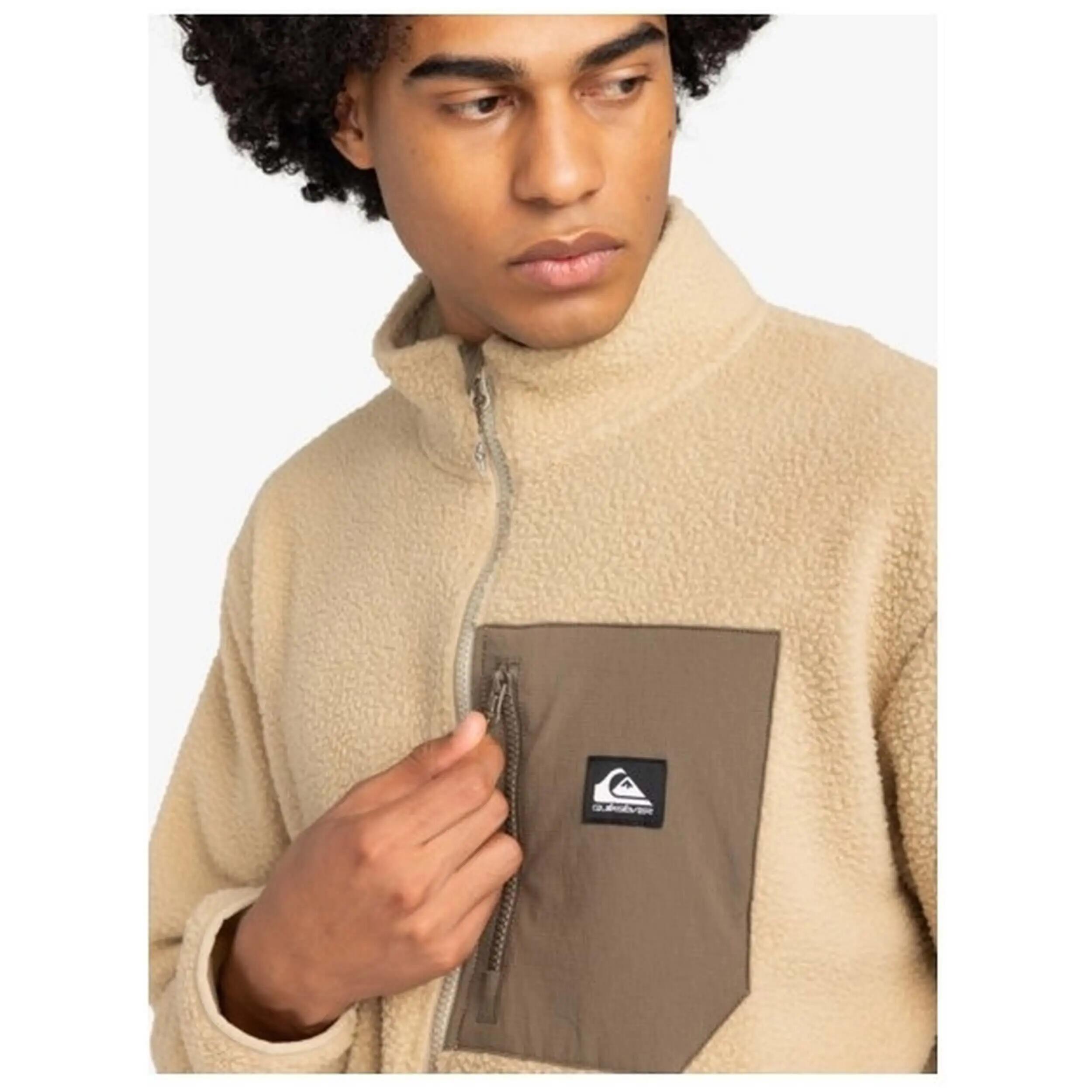 Sweatshirt mit Reißverschluss CLEAN COAST Beige Herren 5/5