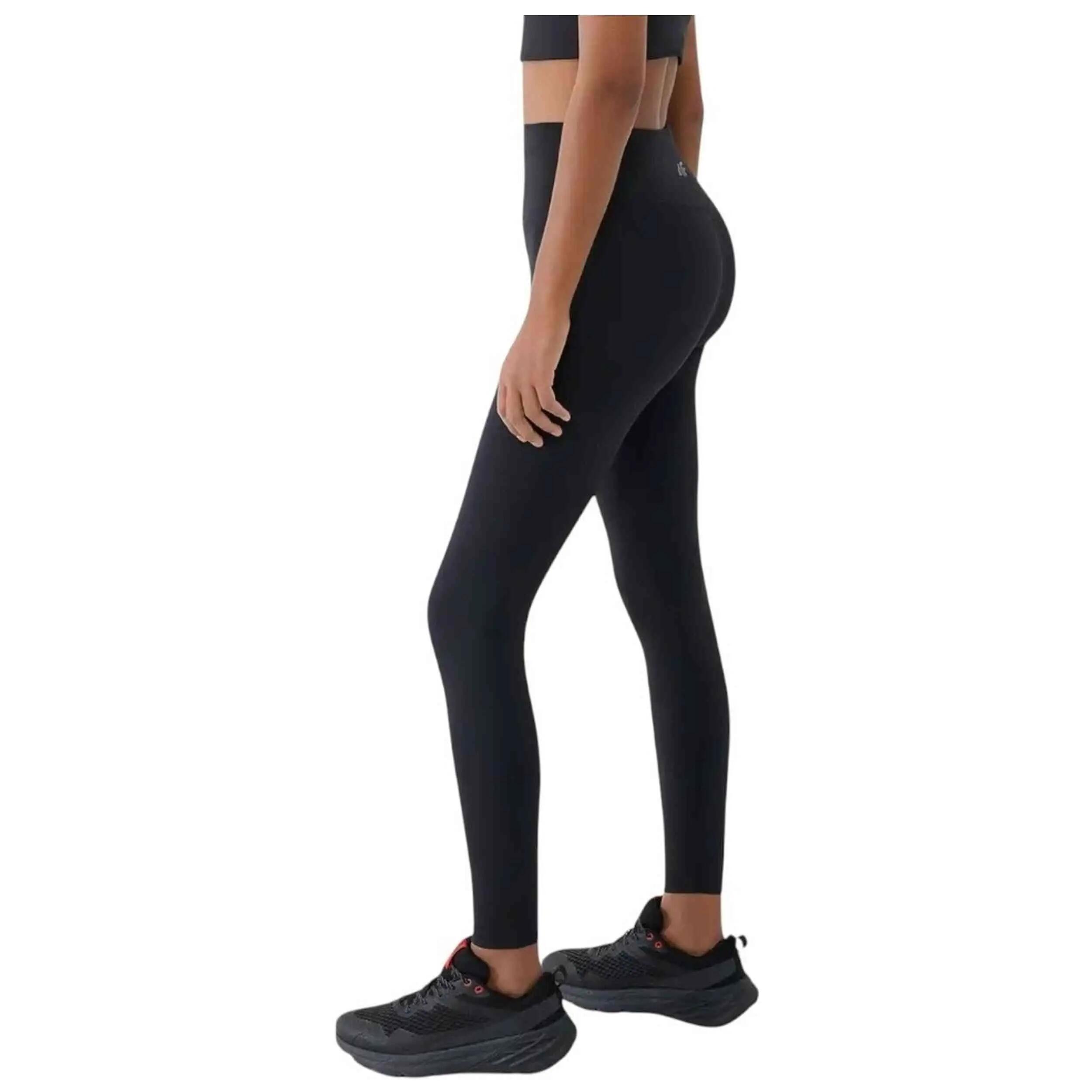 Leggings femininos 4F FNK - corte slim e cintura alta 2/5