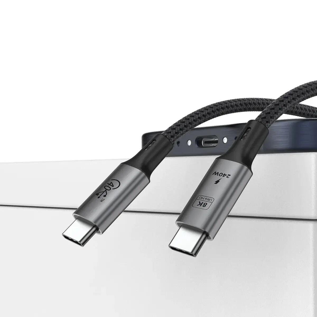 140W Adapter + 240W USB-C Kabel 180CM 8/13