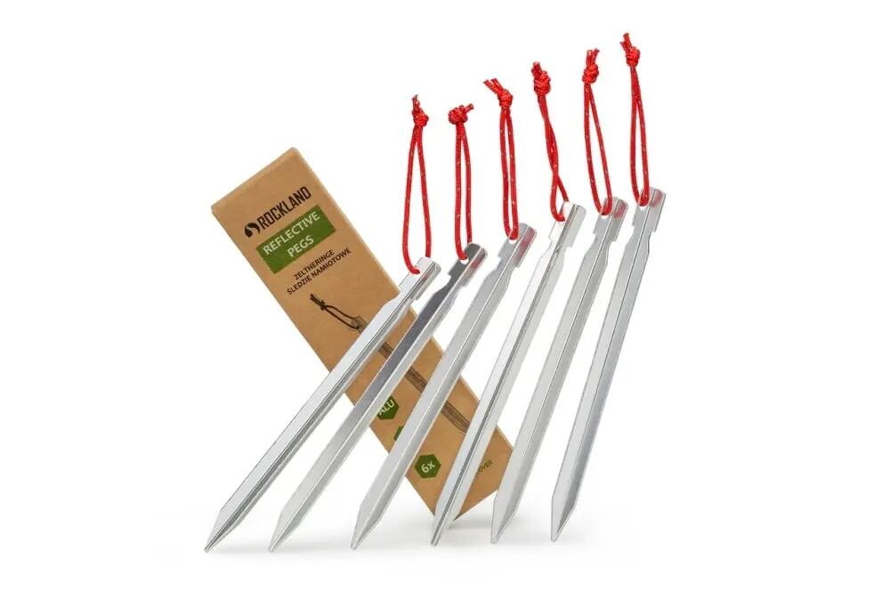 Śledzie do namiotu Rockland Reflective Pegs 6 pcs set 2/5