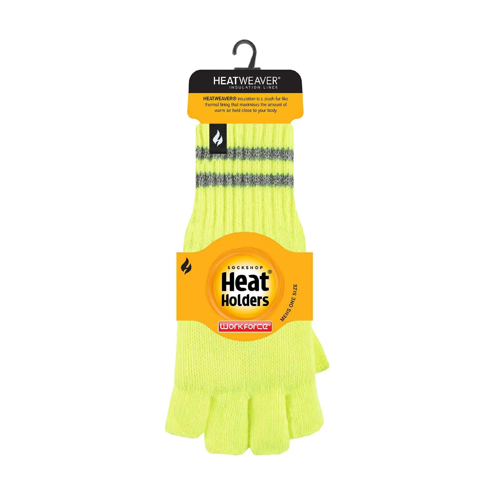 Heat Holders - Herren Handschuhe Ohne Finger | Arbeitshandschuhe Winter 2/6