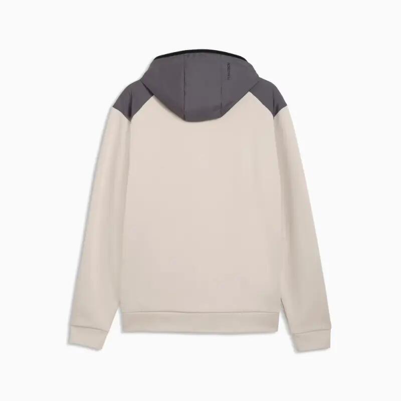 Sudadera Deporte Pumatech - Capucha forrada, Felpa 280 g - Beige 2/9