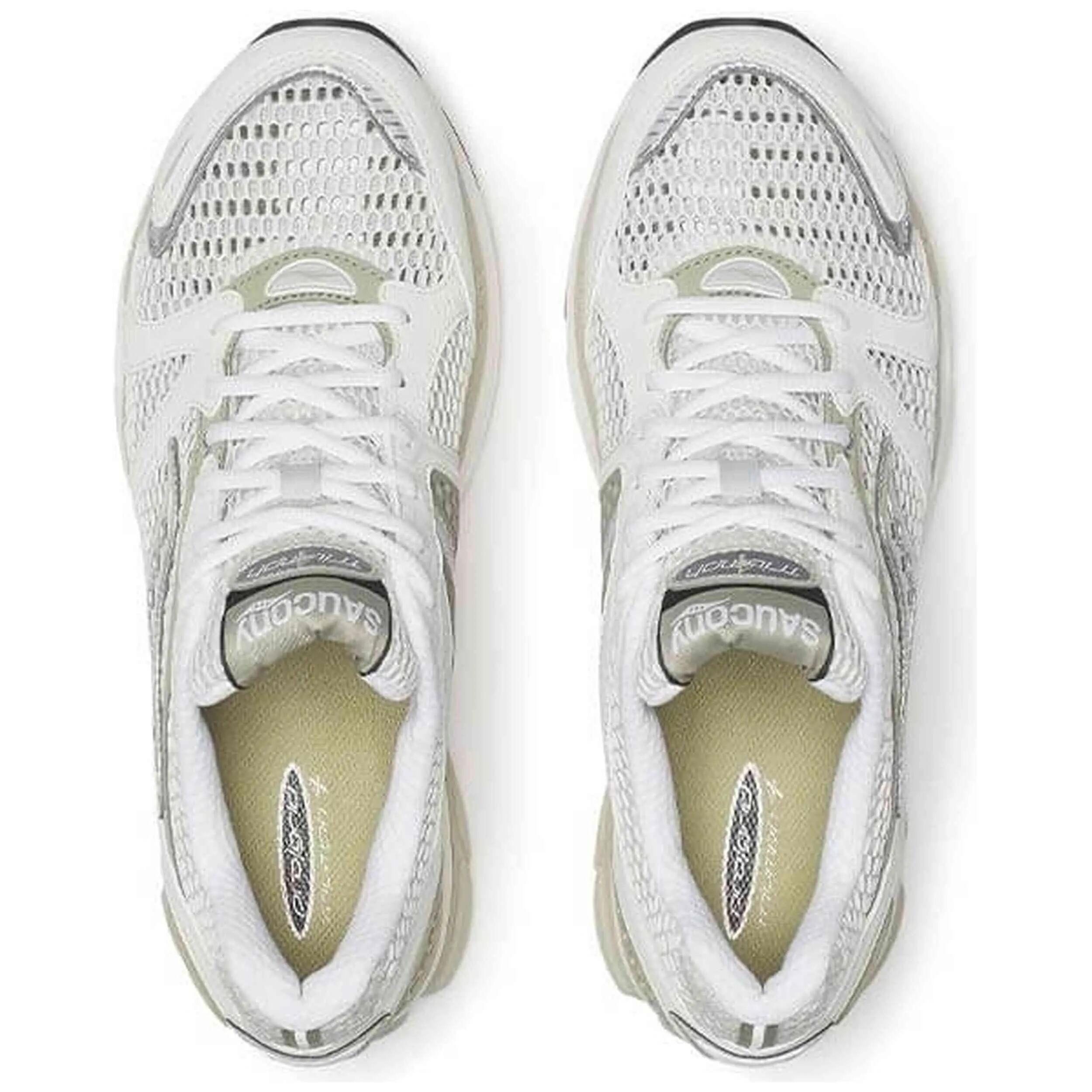 Zapatillas Saucony modelo Saucony Progrid Triumph 4 "White Onyx" para hombre 4/4